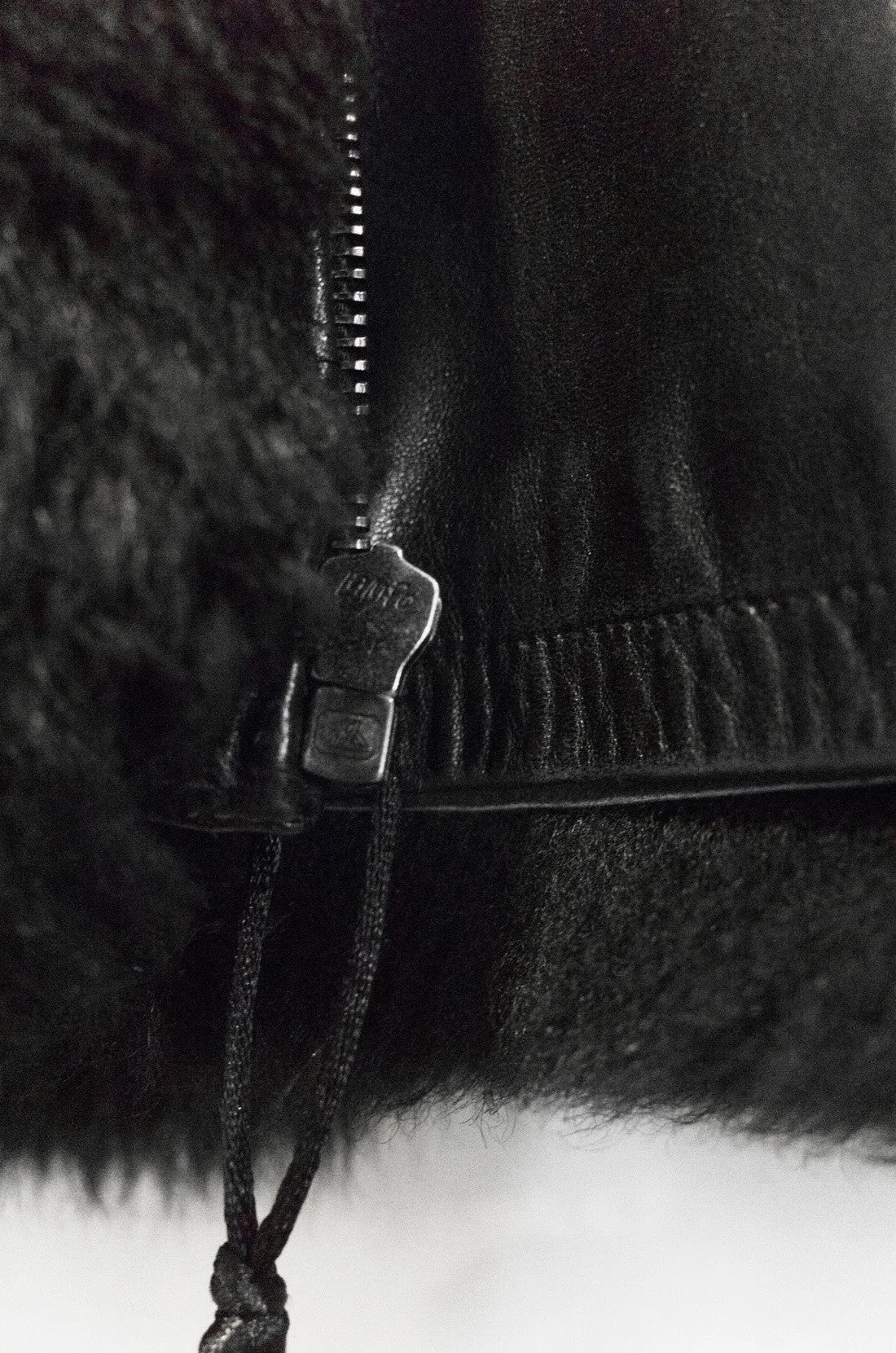 Helmut Lang Lambskin Jacket with Fur Lining.