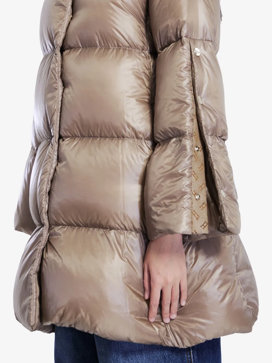 HERNO Puffer Coat with Side Vents