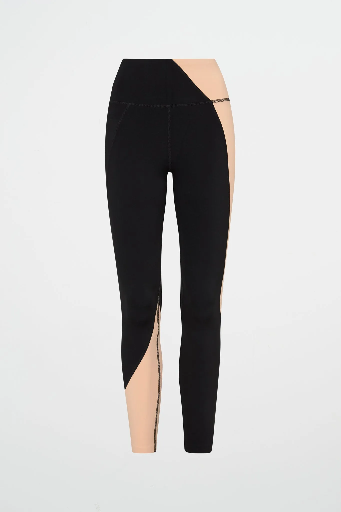 High Rise Color Block Leggings 226