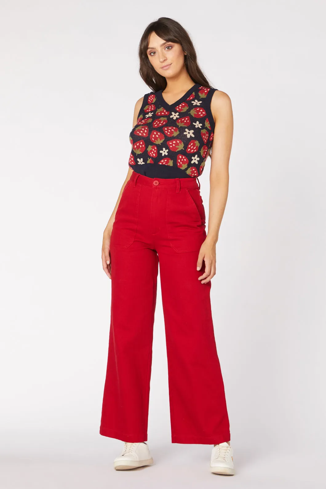 Holly Drill Trouser