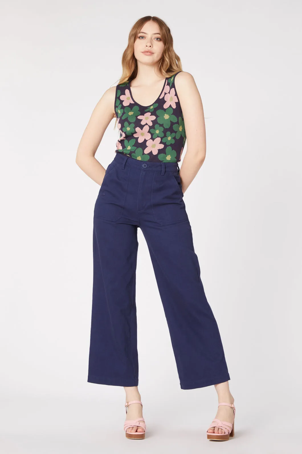 Holly Drill Trouser