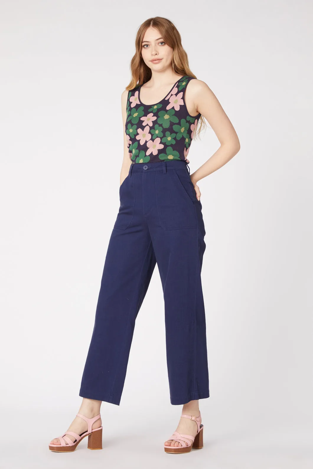 Holly Drill Trouser