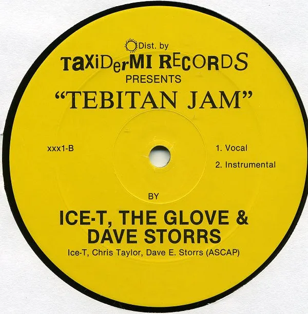 Ice-T, The Glove & Dave Storrs - Reckless / Tebitan Jam