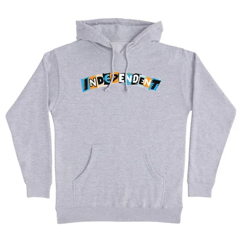 Independent Trucks Lance Mountain Ransom Hoody Pullover Grey Heather