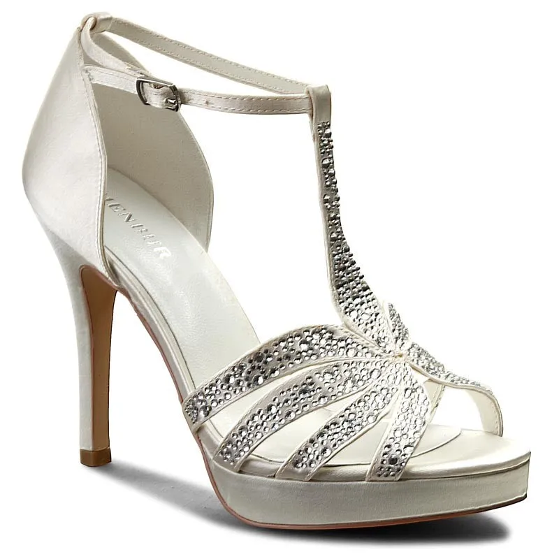 Ivory Sandal - Membur Platform - Style 07256