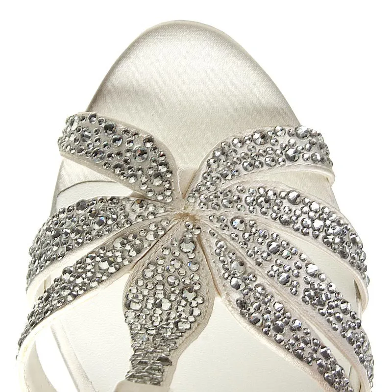 Ivory Sandal - Membur Platform - Style 07256