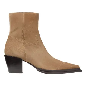 Jimmy Choo Beige Cece 60 Heeled Boots