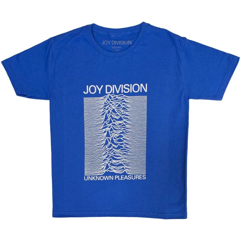 Joy Division Unknown Pleasures Blue T-Shirt