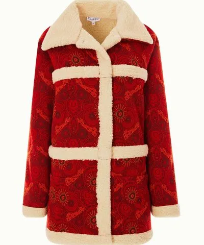 Kahindo Red Maputo Women's Coat