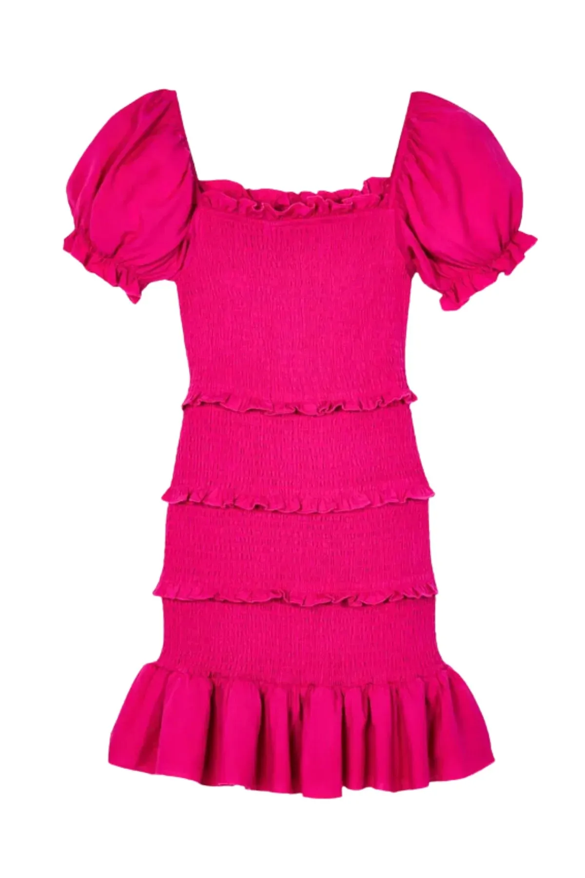 Katie J Tween Dress Shocking Pink Laila