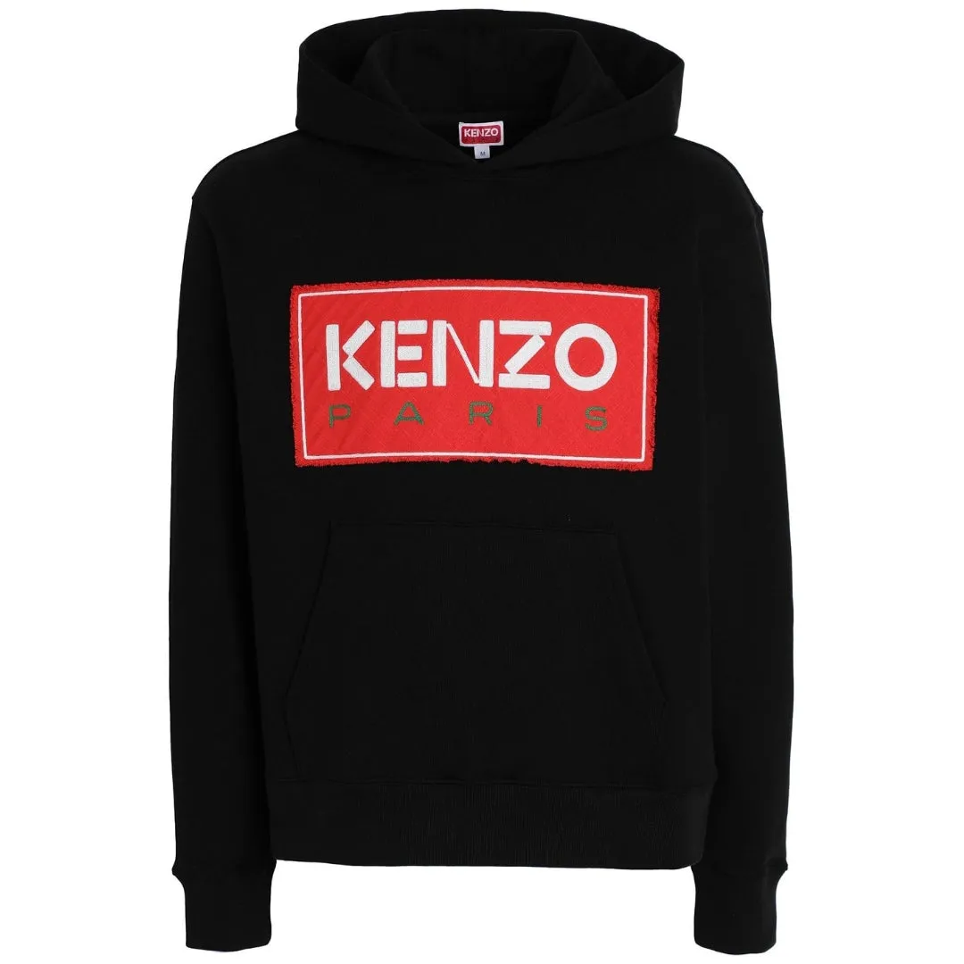 Kenzo Men's Black Hoodie Pfd55Sw4484Me 99J