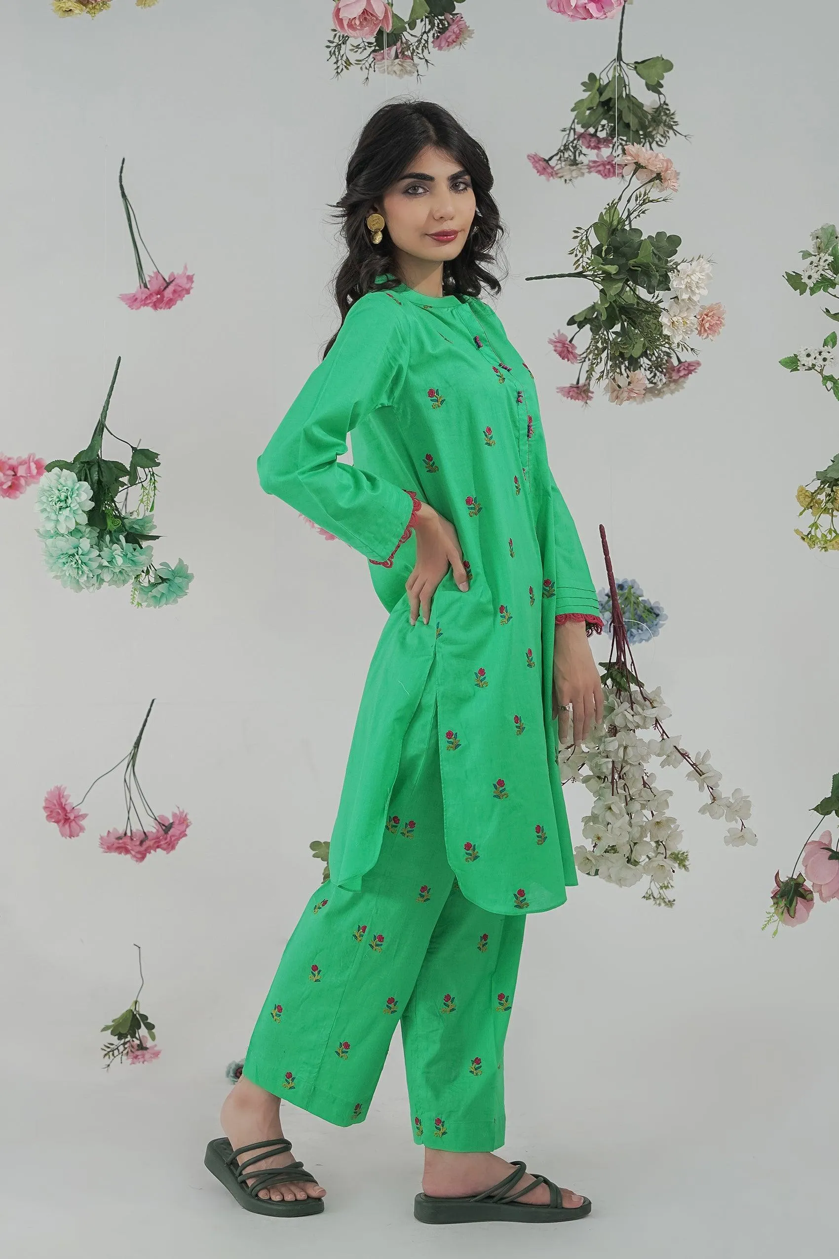 KGL-00590 (2PC) - Two-Piece Trouser Suit