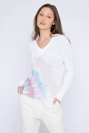 Kinross Sunburst V-Neck Sweater Women's - Shop Now