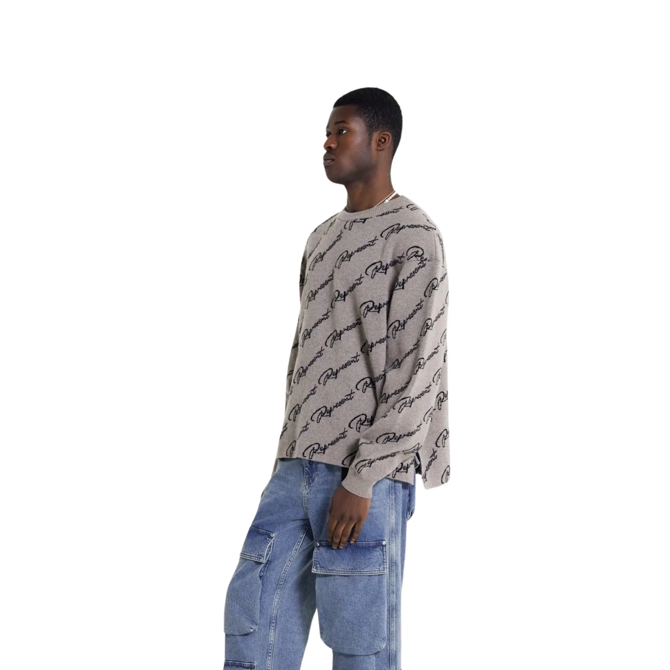 Knit Jacquard Pullover