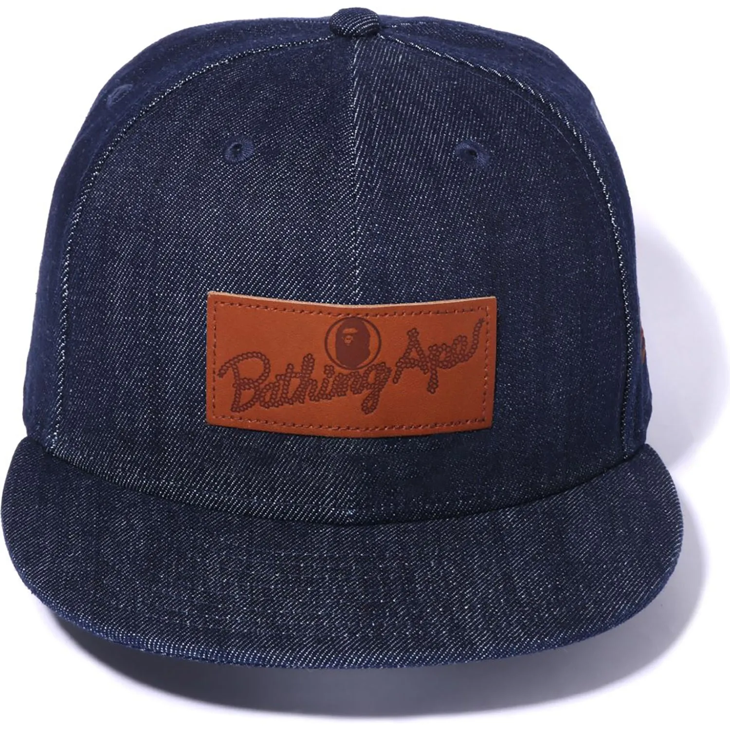 Men's Leather Patch New Era Snap Back Cap