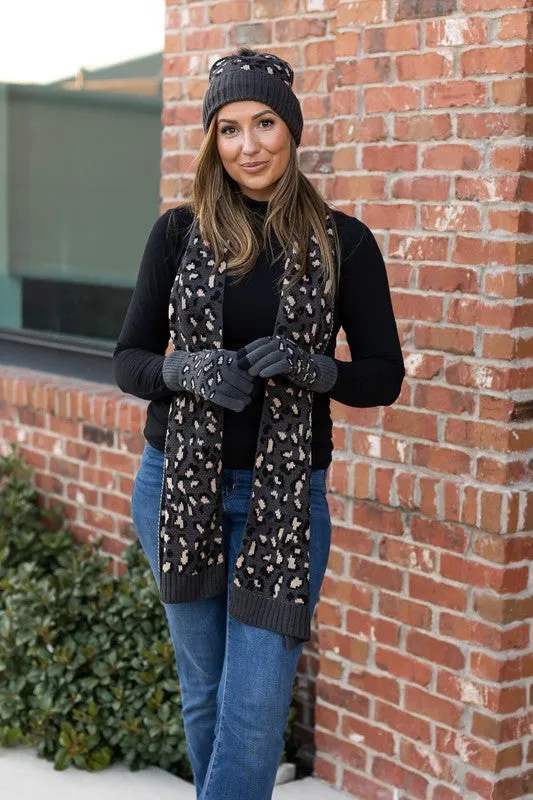 Leopard Print Scarf - Gemma Design