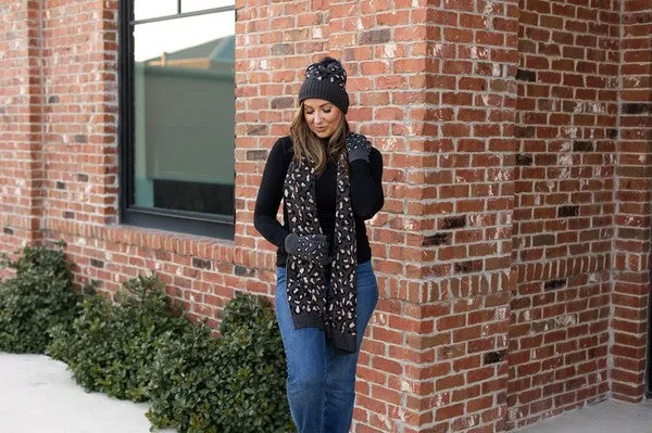 Leopard Print Scarf - Gemma Design