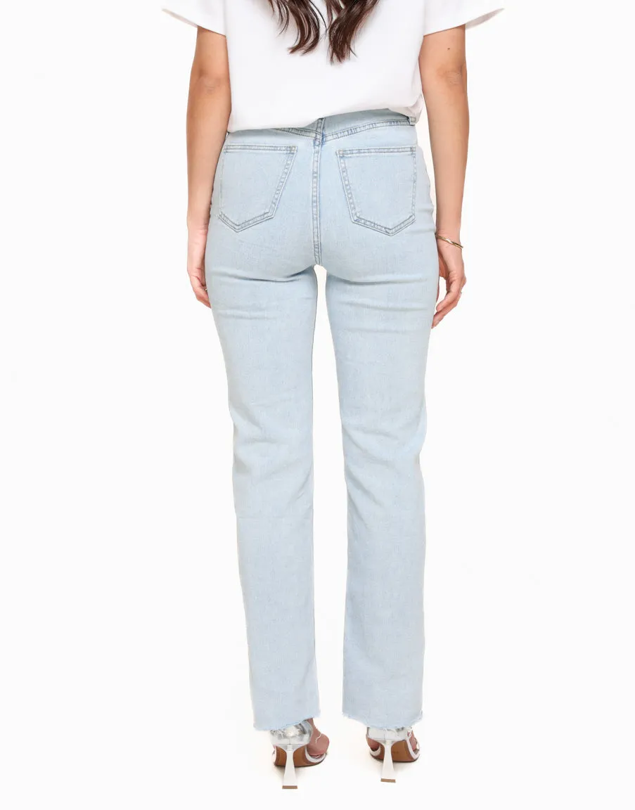 Light Blue Bow Jeans