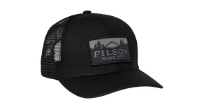 Black Logger Mesh Cap