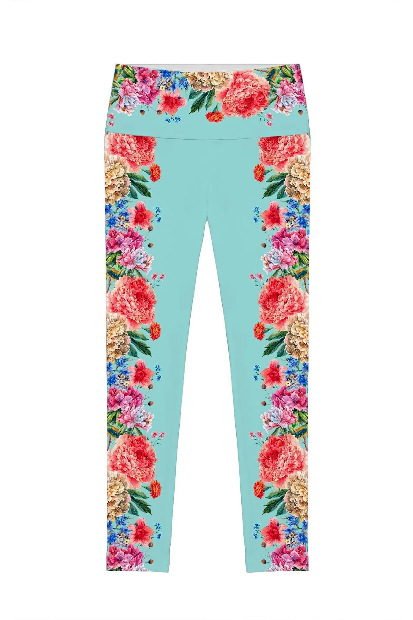 Lucy Floral Printed Leggings for Women