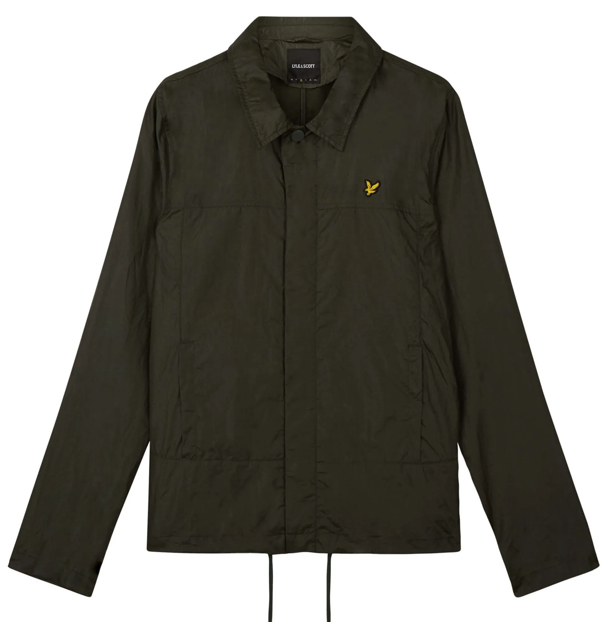 Lyle & Scott Dark Sage Coach Zip Through Jacket