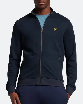 Lyle & Scott Dark Navy Slub Track Jacket