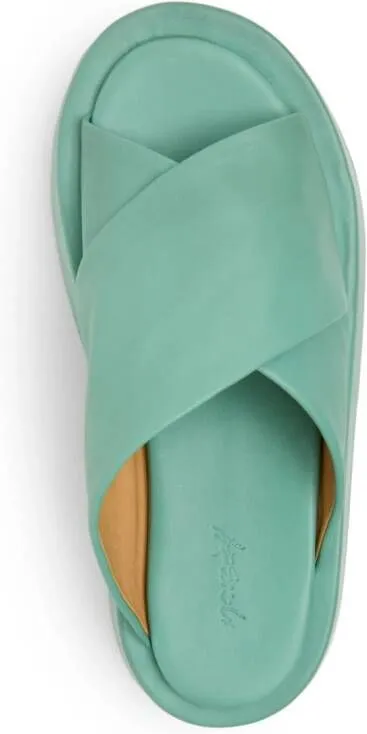 Marsèll Green Platform Sandals