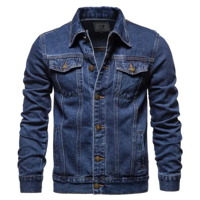 Men's Casual Denim Coats with Wool Liner - Stylish Winter Jackets