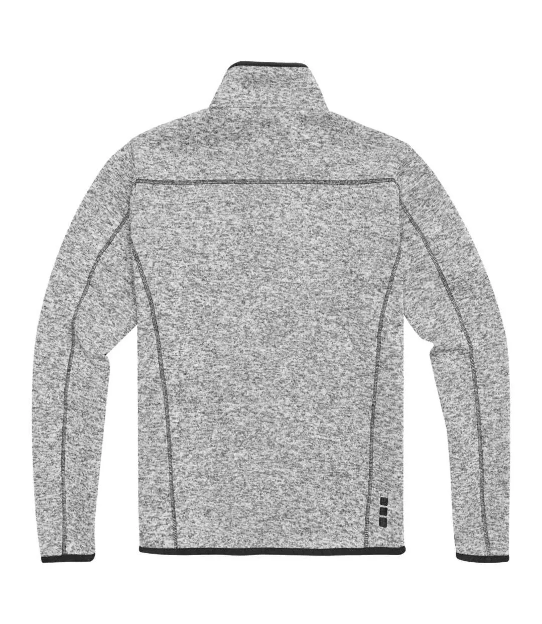 Mens Heather Grey Knit Jacket