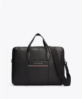 Men's Mini Reporter Bag with Tommy Stripe by Tommy Hilfiger