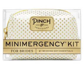 Mini Emergency Bridal Kit - White/Gold Dot