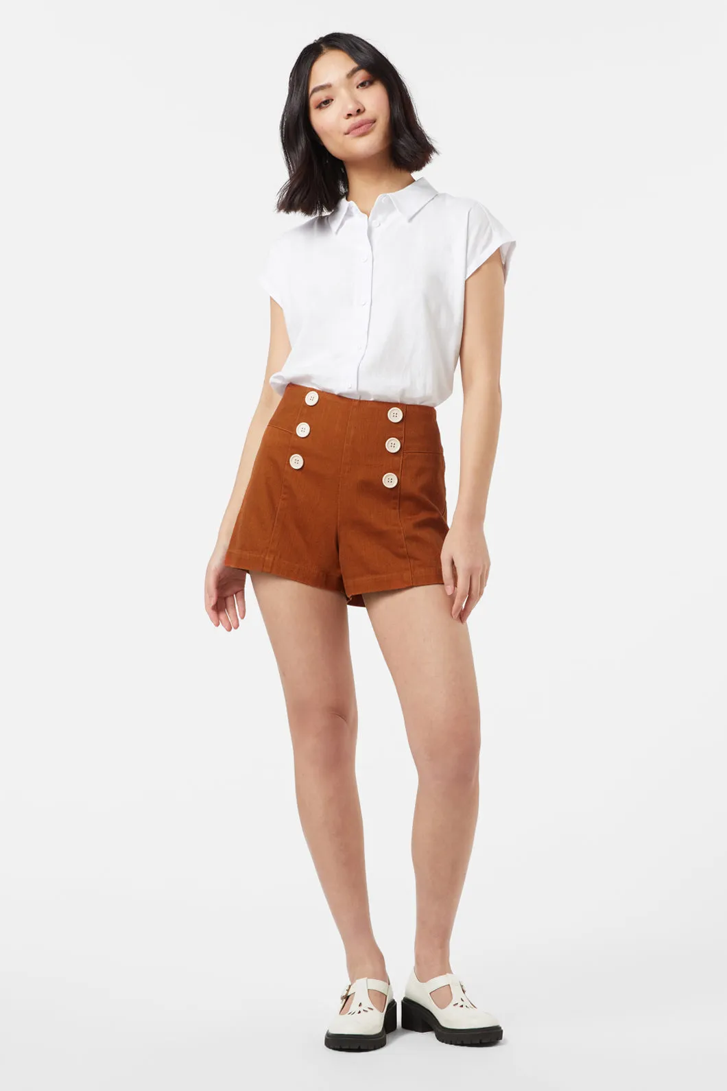 Nautical Style Jacque Shorts