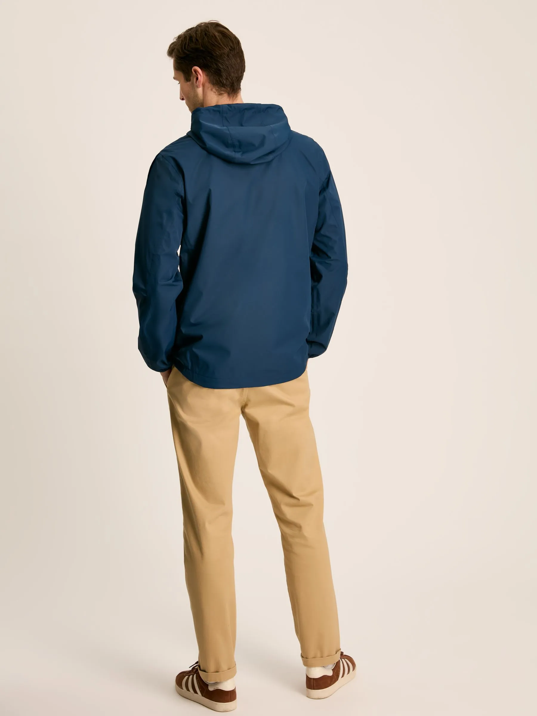 Navy Blue Water Repellent Lightweight Jacket