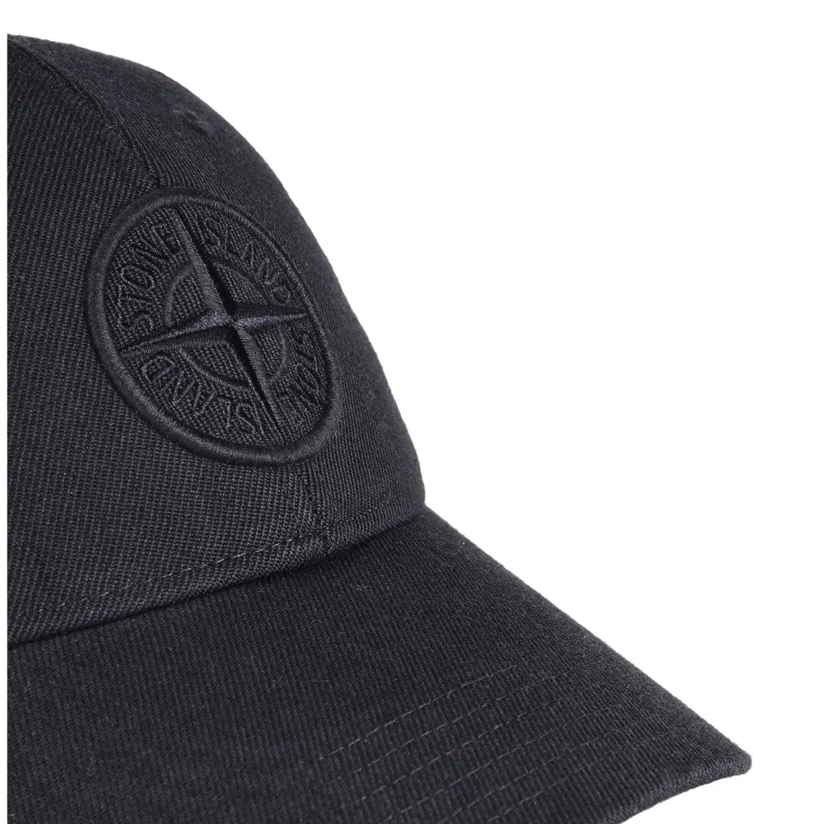 Navy Stone Island Tonal Logo Cap