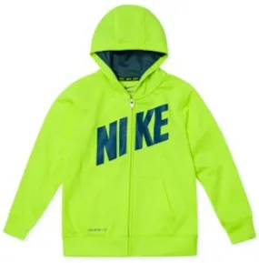 Nike Little Boy Therma-fit Ko Zip Hoodied Jacket Size 6 Volt - Product Title