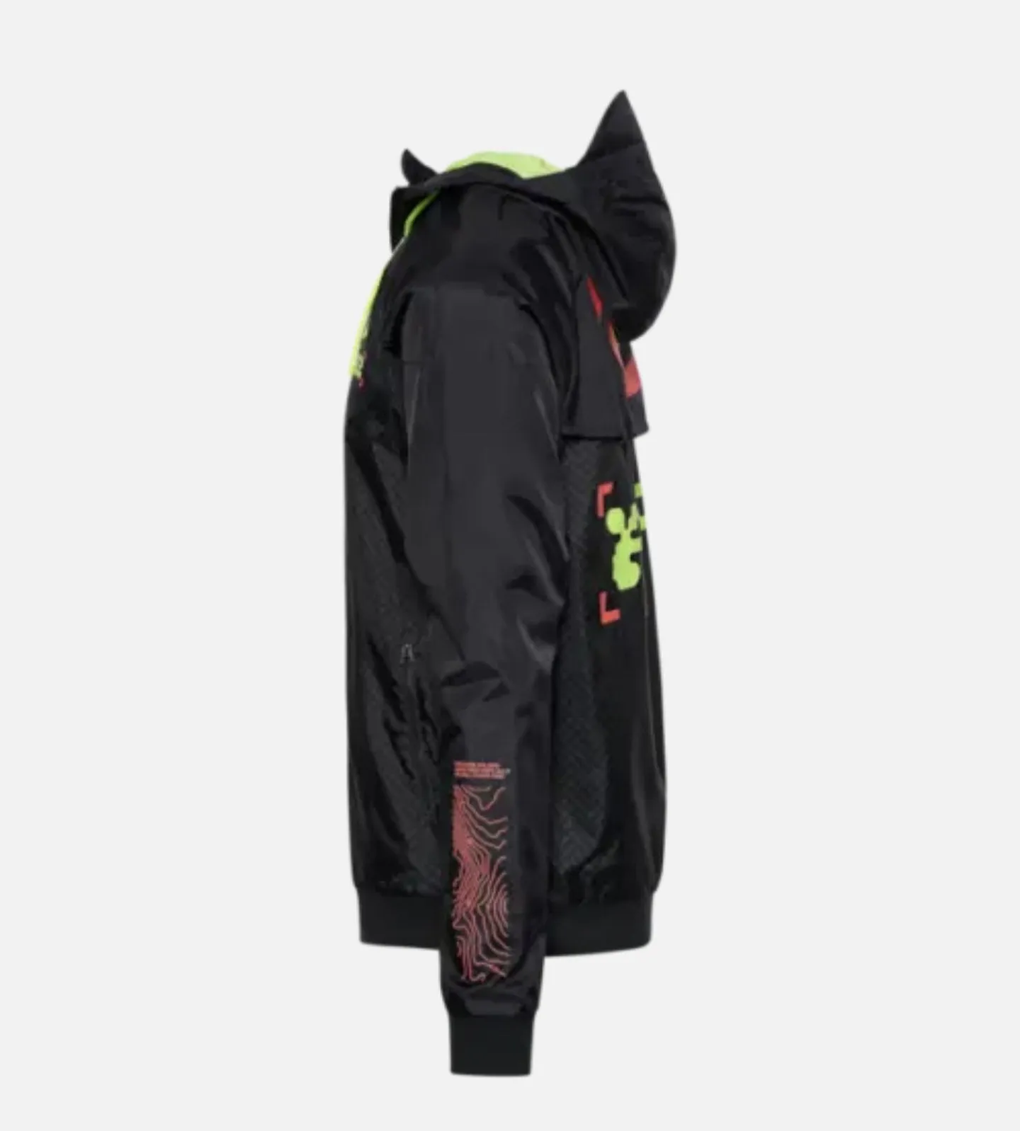 Nike Men's Catching Air Windrunner Jacket Black Volt - Shop Now