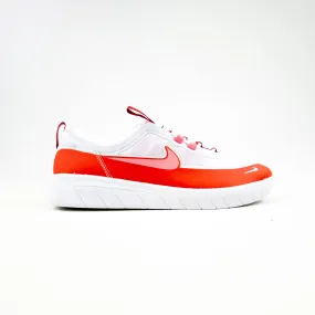 Nike SB Nyjah Free 2 Shoes in Lobster/Pink Gaze-White (600)