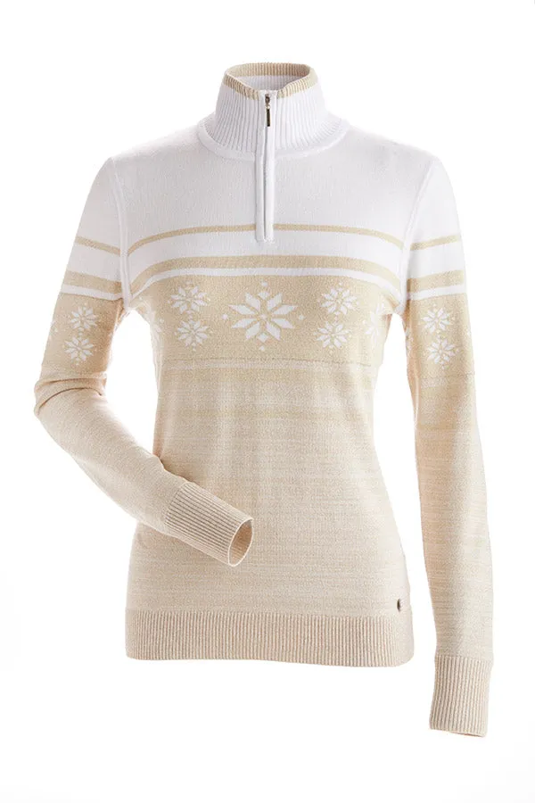 NILS Women's Deer Valley Quarter Zip Sweater