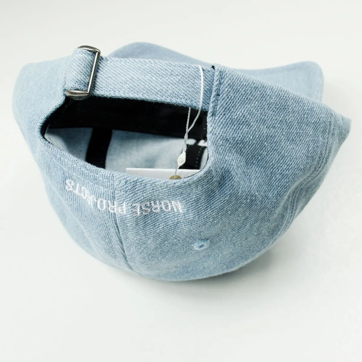 Norse Projects Denim Sports Cap Sunwashed - Shop Now