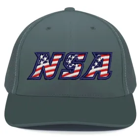 NSA Flag Series Flex Fit Hat