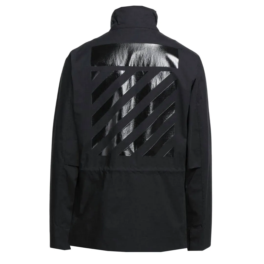 Off White Men's Black Jacket OMEL021C99FAB0011010