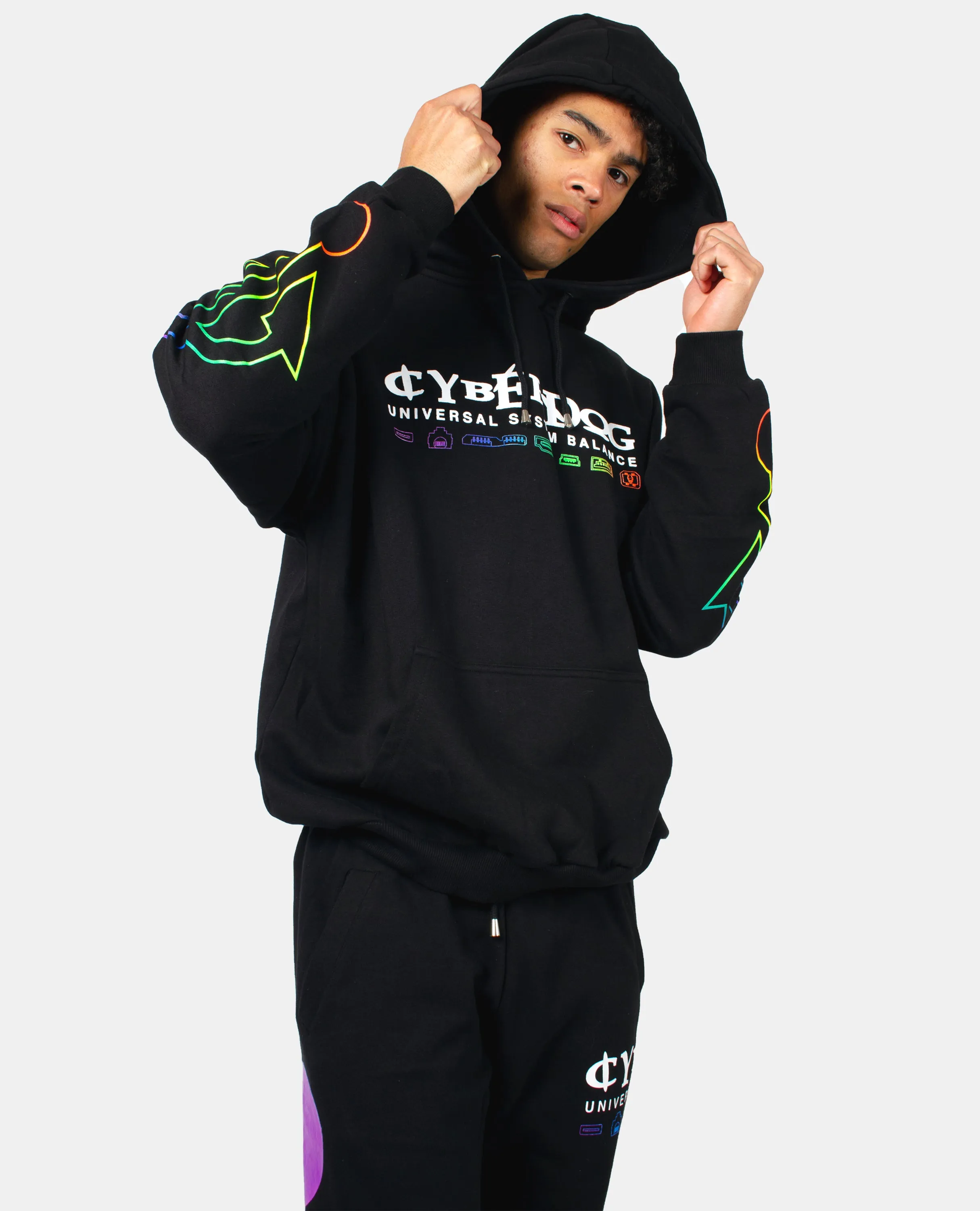 Oversized Chakra Hoodie