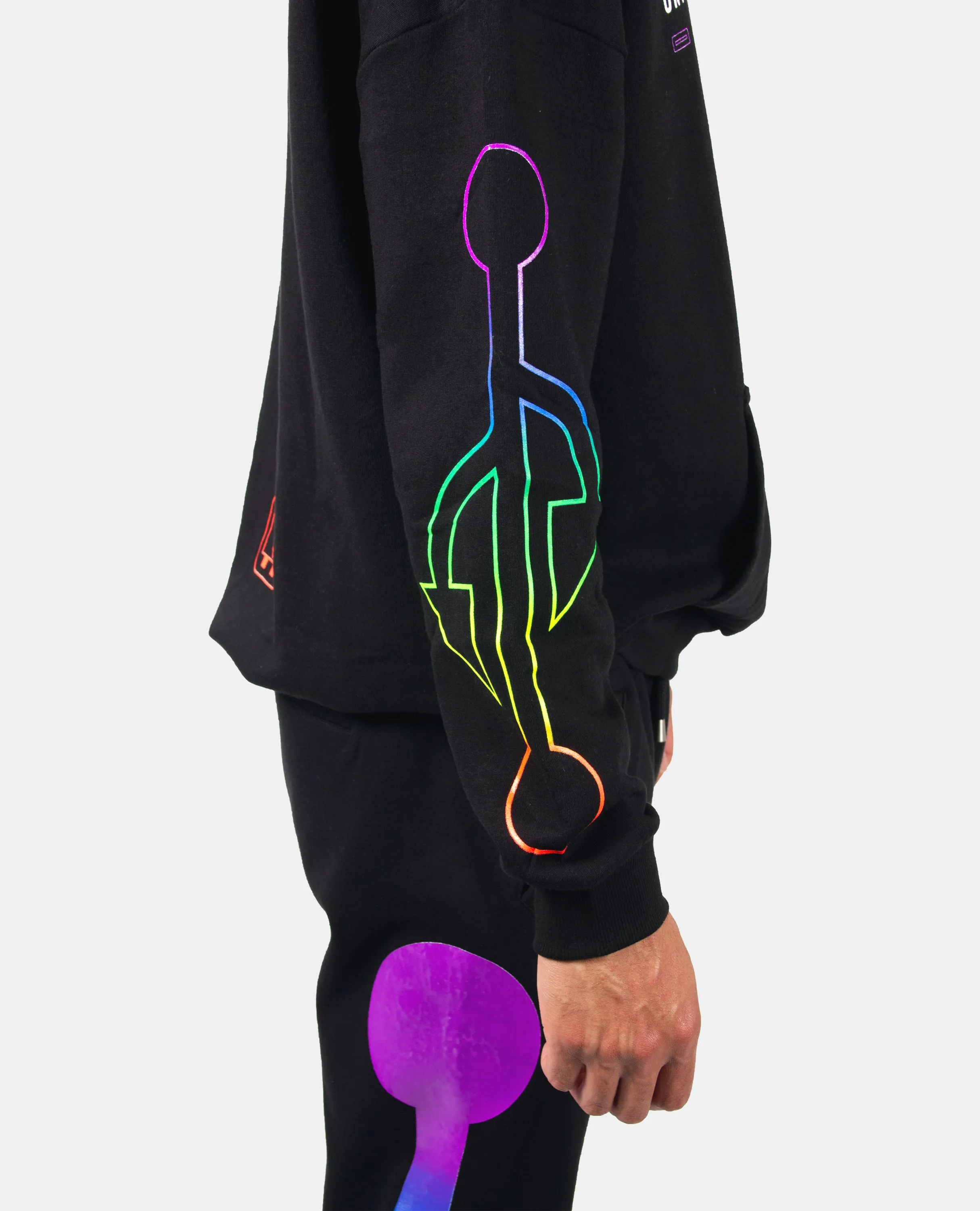 Oversized Chakra Hoodie