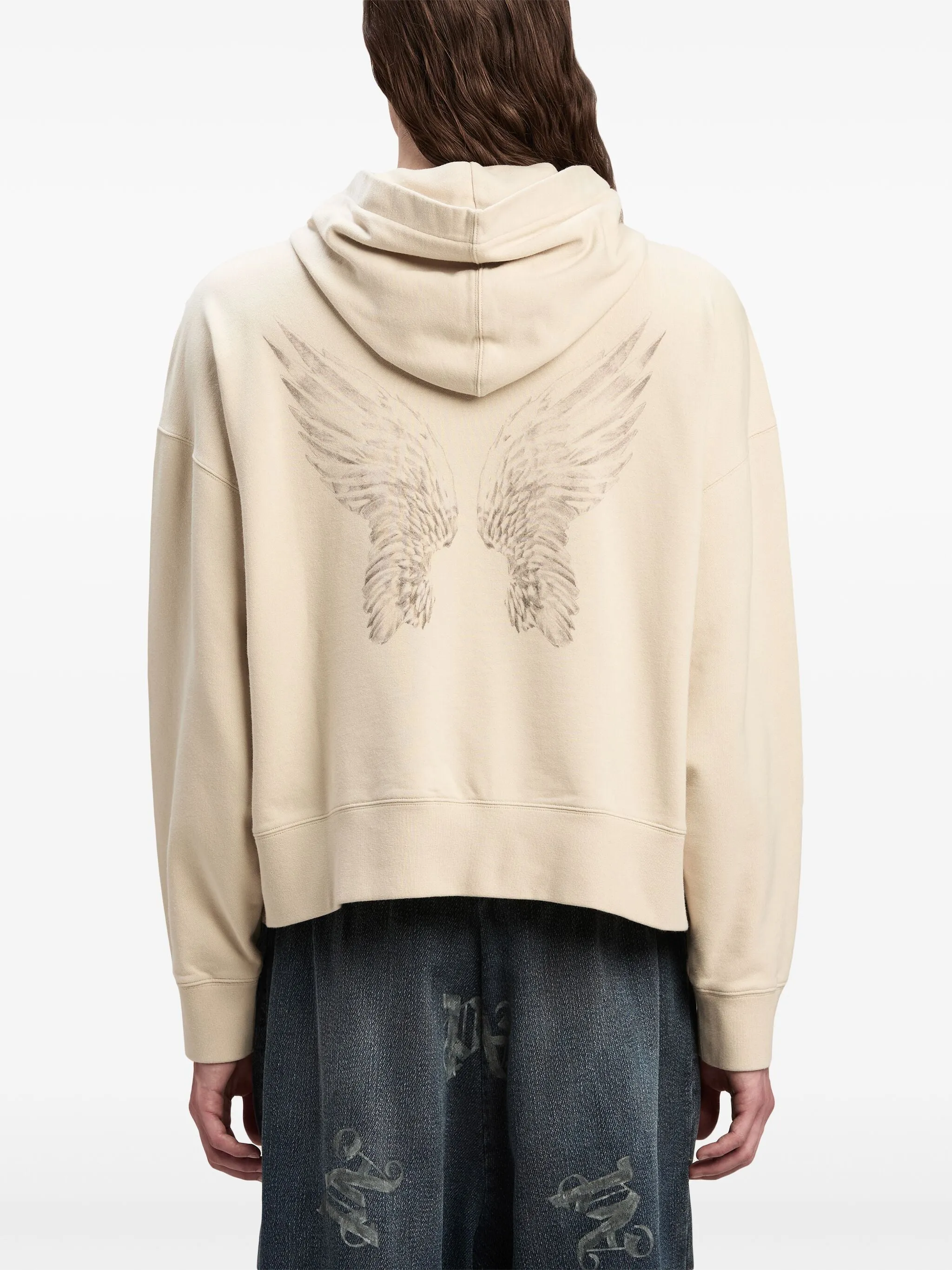 PALM ANGELS - Men's Pencil Portrait Hoodie