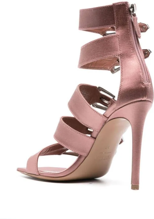 Paris Texas Pink Buckled Sandals