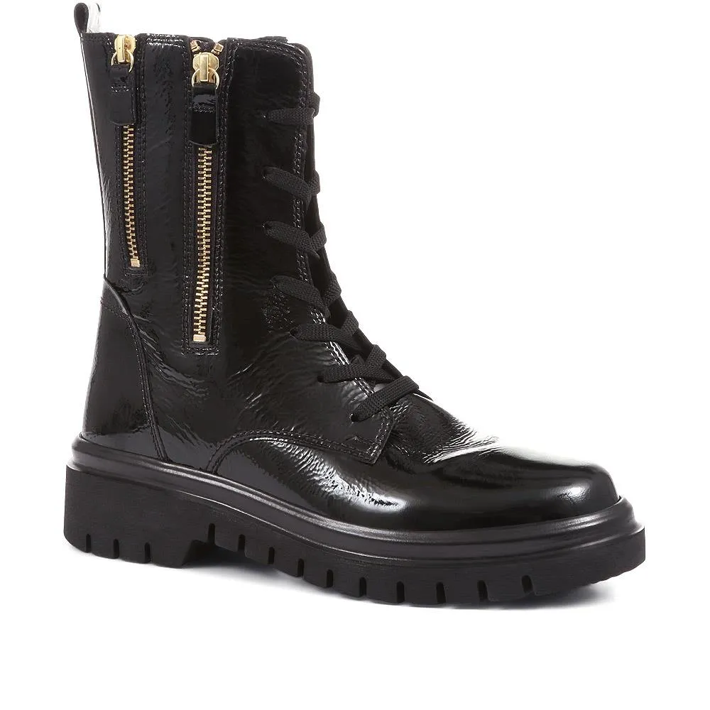 Patent Military Boots - Style GAB36510 / Product Code 322 678.