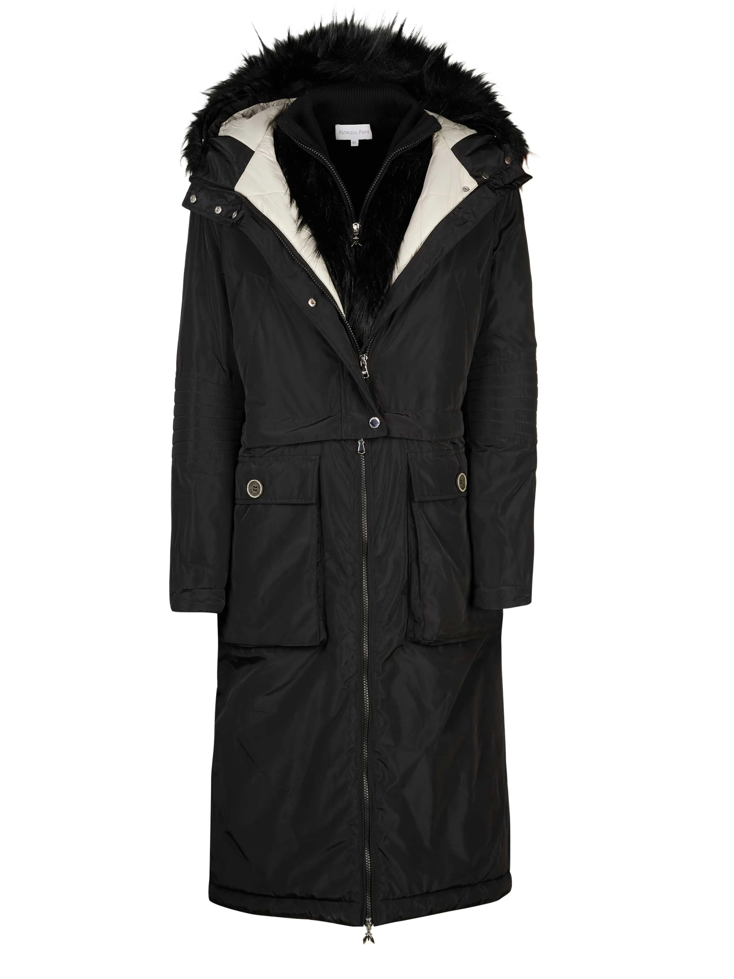 Patrizia Pepe Black Coat