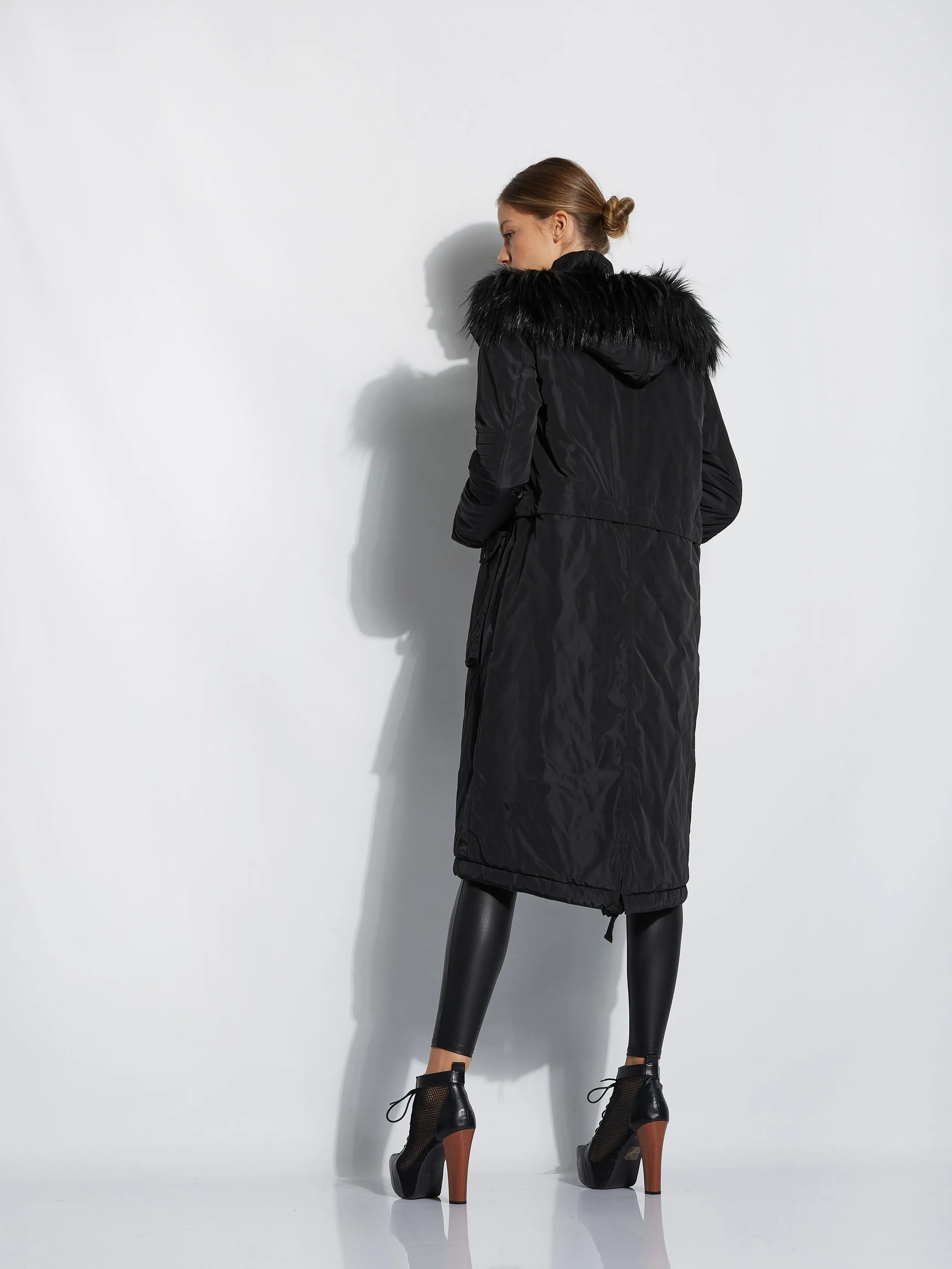 Patrizia Pepe Black Coat