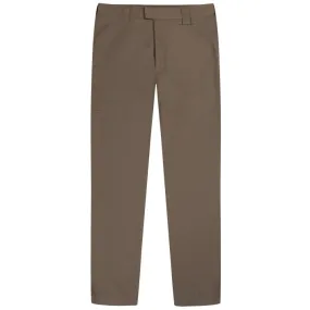 Paul Smith Men's Cotton Linen Military Green Trousers