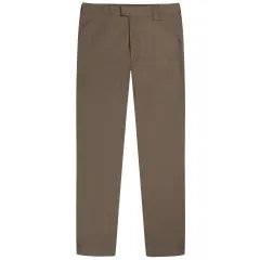 Paul Smith Men's Cotton Linen Military Green Trousers